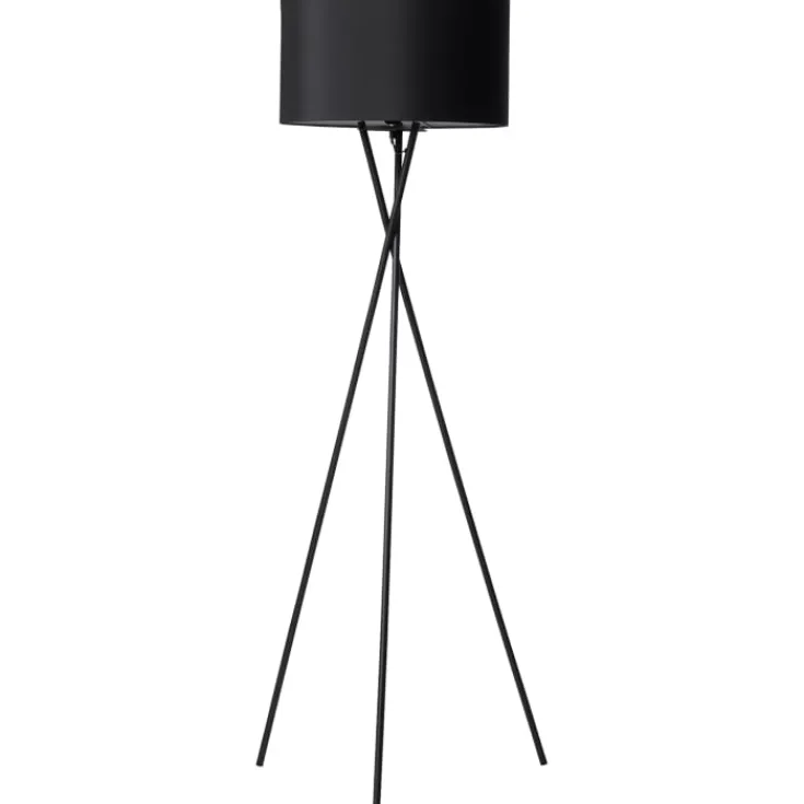 Hot Uptown gulvlampe, sorte ben og sort skærm Gulvlamper