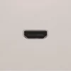 HDMI udtag connector for stikmontering, lysegrå Udtag & Konnektorer