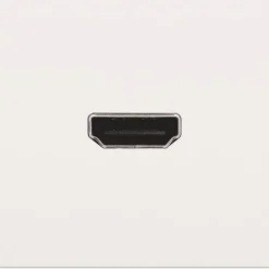 Clearance HDMI udtag med terminaler for ledningsmontering, hvid Udtag & Konnektorer