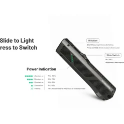 Sale EDC17 genopladelig lommelygte med laser Lommelygter