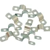 Clearance kabelbøjle, 2 lapper, forzinket, 80 stk, 32mm Kabelclips- & Bøjler