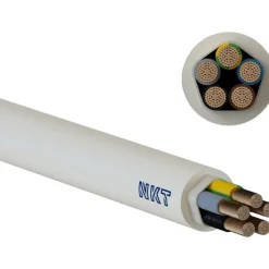 Online Noiklx installationskabel, 5G10 mm², metervare Installationskabler