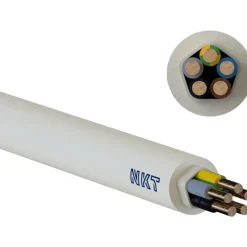 Clearance Noiklx installationskabel, 5G4 mm², metervare Installationskabler