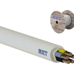 New Noiklx installationskabel, 5G6 mm², metervare Installationskabler