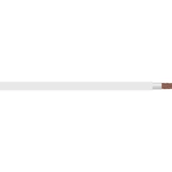 Discount PVT installationskabel 1x6 mm², metervare, lysegrå Installationskabler