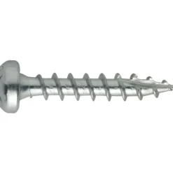 Clearance NKT Spun+ skrue, elforzinket, panhoved, , 200 stk Skruer & Søm