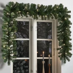 Discount granguirlande med lys 230V Julekranse & Granguirlander