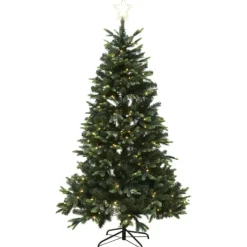 New Lifa kunstigt juletræ med lys, 210 x 142 cm Kunstige Juletræer