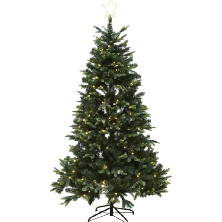 New Lifa kunstigt juletræ med lys, 210 x 142 cm Kunstige Juletræer