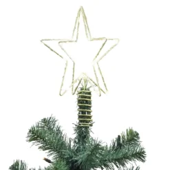 New topstjerne med lys Julepynt Med Lys