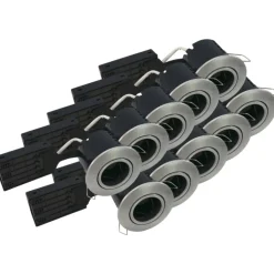 Best Fast Install ECO indbygningsspot, minium, 10-pak Indbygningsspots|Nordtronic