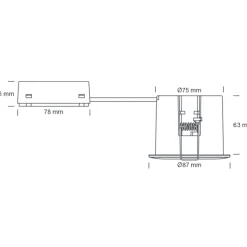 Best Fast Install ECO indbygningsspot, minium, 10-pak Indbygningsspots|Nordtronic