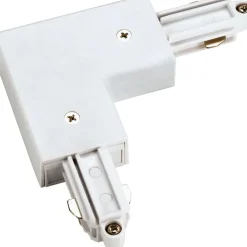 Discount 1F hjørnestykke, jord på yderside, Strømskinner|Nordtronic