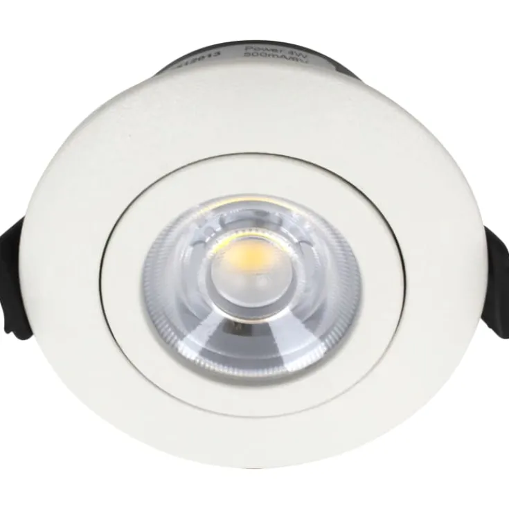 Sale Low Profile Flexible indbygningsspot, driver, Ø5,5 cm, hvid, Indbygningsspots|Nordtronic