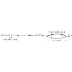 Discount Lucette G2 indbygningsspot, Indbygningsspots|Nordtronic