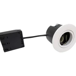 Hot Quick Install indbygningsspot, GU10, rund, Indbygningsspots|Nordtronic