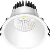 Discount Velia indbygningsspot, mat hvid, 3000K Nordtronic