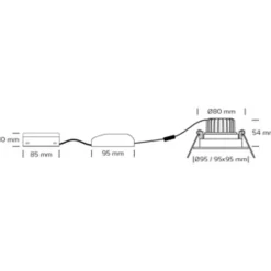 Discount Velia Tilt indbygningsspot, rund, , 2700K Indbygningsspots|Nordtronic