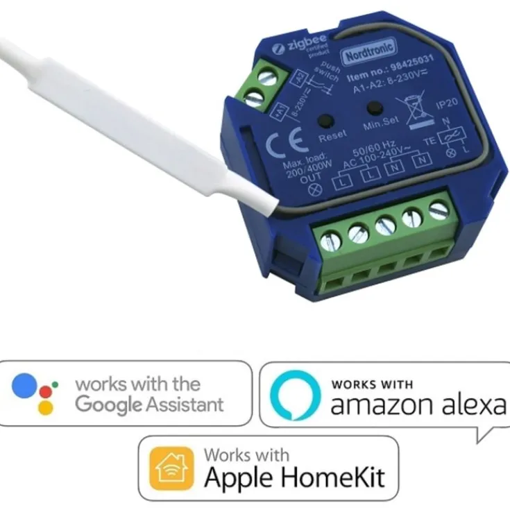 Best Zigbee lysdæmper til indbygning Lysdæmpere|Nordtronic