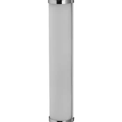 Best Cylinder spejllampe, 32 cm, krom Spejllamper
