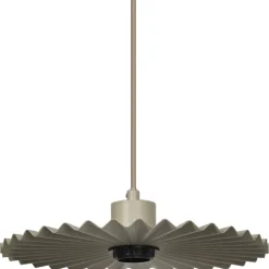 Outlet Decor Plissee pendel, beige Loftlamper