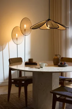 Outlet Decor Rattan Dandelion gulvlampe Gulvlamper