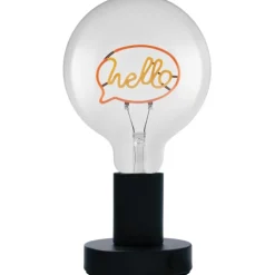 Sale Letter Hello bordlampe Bordlamper