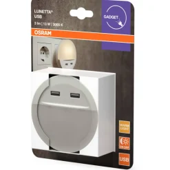 Hot Lunetta natlamp med USB Natlamper
