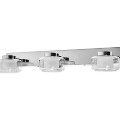 Hot Orbis Flame spejllampe, 3000-4000K, krom, 50 cm Spejllamper