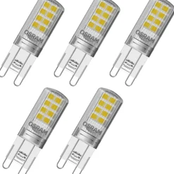 Outlet Parathom G9 stiftpære, 2700K, 2,6W, 5-pak Led Pærer