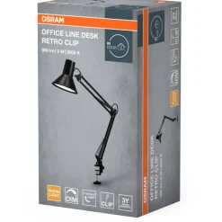 Sale Retro Clip klemmelampe, sort Klemmelamper