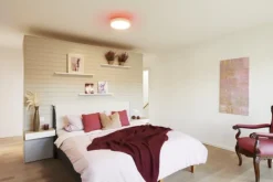 Clearance Smart+ Wifi Backlight plafond, farveskift + hvid, Ø35 cm, hvid Indendørs Belysning