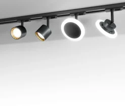 Hot Smart+ Wifi Tracklight Circle skinnespot, justerbar hvid, Skinnespots
