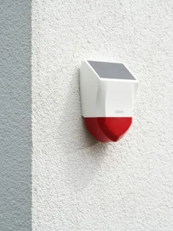 Hot Smart+ Wifi udendørs alarmsirene, hvid Alarmsystemer & Tyverisikring