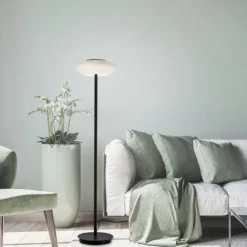 Online Q-Etienne gulvlampe, sort Gulvlamper