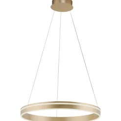 Sale Q-Vito lysekrone, messing, Ø59 cm Indendørs Belysning