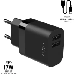 Sale Philips adapterstik, 2xUSB-A Mobil, Pc & Data