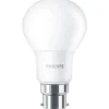 Sale CorePro B22 standardpære, 2700K, 8W Philips