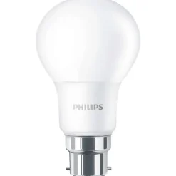 Sale CorePro B22 standardpære, 2700K, 8W Philips