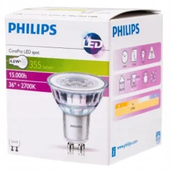 Hot CorePro GU10 spotpære, 2700K, Led Pærer|Philips