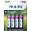 Best genopladelige AA batterier, 4 stk. Batterier