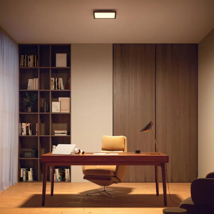 Hot Aurelle LED panel, sort, 30x30 cm Philips Hue|Philips Hue