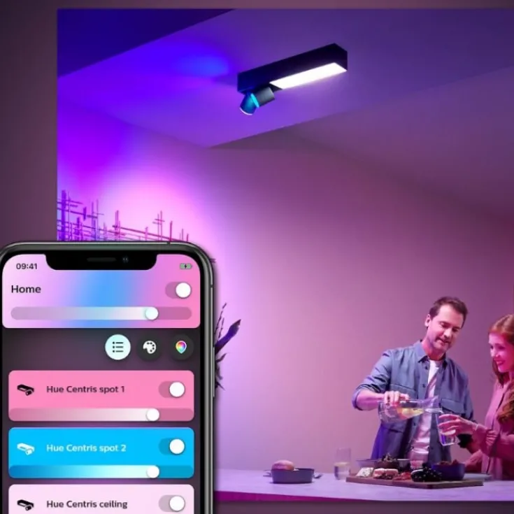 Clearance Centris spotlampe, Philips Hue|Loftlamper