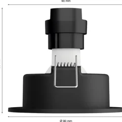 Outlet Centura indbygningsspot, hvid, Philips Hue|Philips Hue