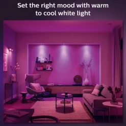 Outlet Centura indbygningsspot, hvid, Philips Hue|Philips Hue