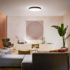 New Enrave plafond, sort, Philips Hue|Philips Hue