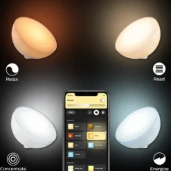 Online Go V2 bordlampe Philips Hue|Genopladelige Lamper