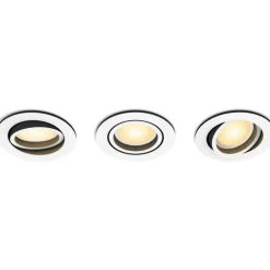 New Milliskin Recessed Round indbygningsspot, , 3-pak Philips Hue|Philips Hue