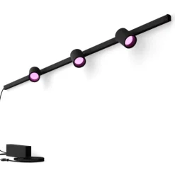 Discount Perifo strømskinnesæt til væg, 3 skinnespots, Philips Hue|Philips Hue