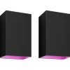 Online Resonate udendørs væglampe, sort, 2 stk Philips Hue|Philips Hue
